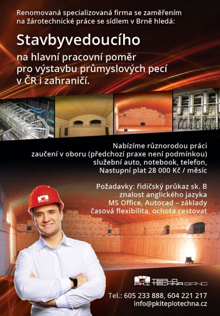 PKI Teplotechna Brno - pracovní nabídka